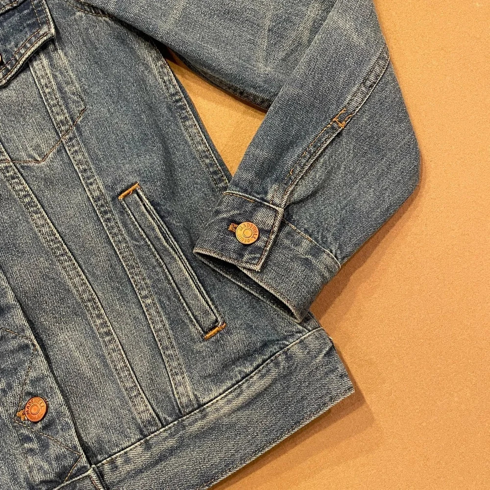 Madewell Classic Jean Jacket Size Small 100% Cotton - Picture 2 of 9